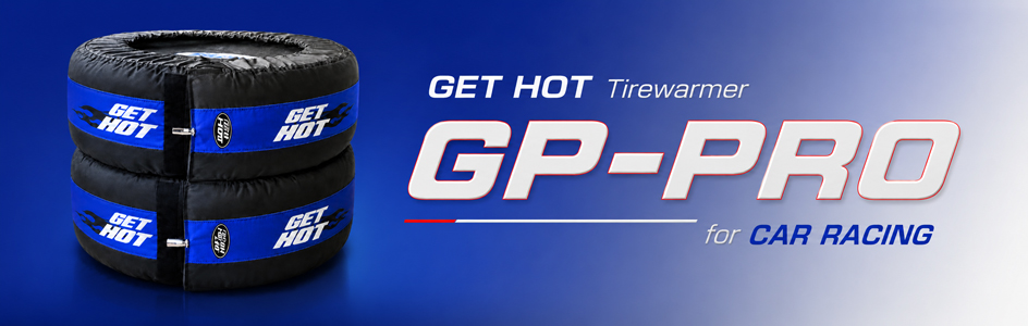 GET HOT GP-PRO4, calentadores profesionales para neumáticos de coche de competición